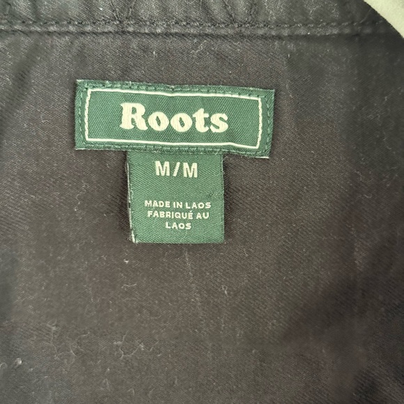 Roots Unisex Buffalo Plaid Button Up - Picture 3 of 4